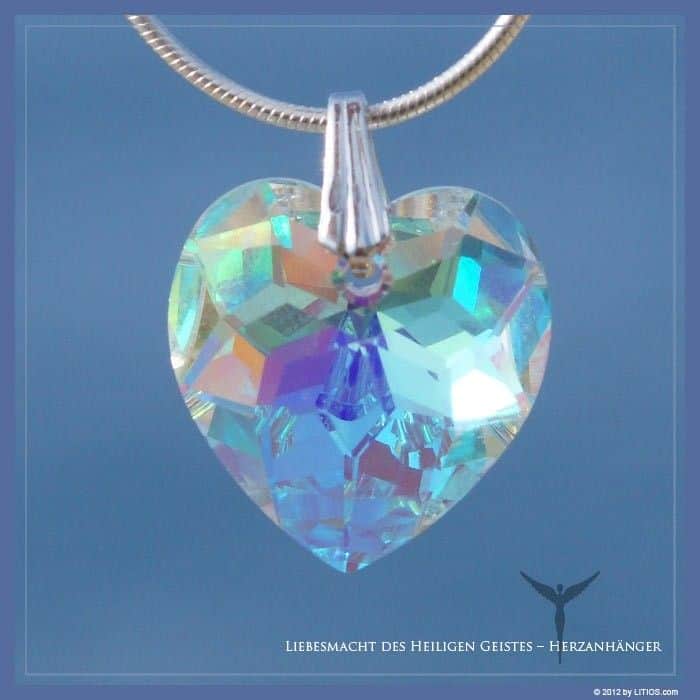 COLGANTE CORAZÓN PEQUEÑO | LITIOS 2 Colgante Corazón Pequeño Azul - Litios