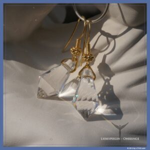 Pendientes Perlas De Amor Dorado - Litios